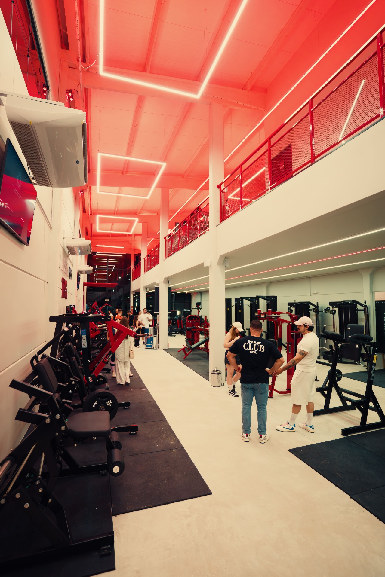 Área de musculação